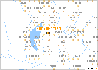 map of Kanyakatifa