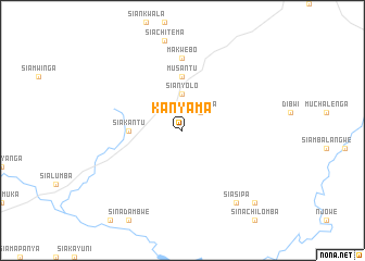 map of Kanyama