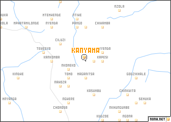 map of Kanyama