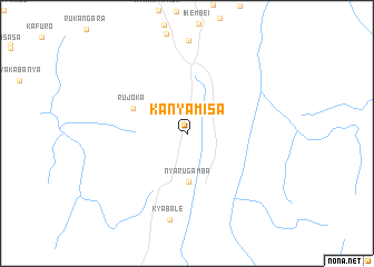 map of Kanyamisa