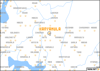 map of Kanyamula