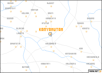 map of Kanyamutam