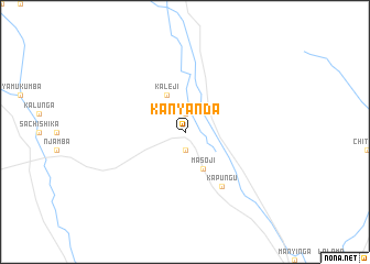 map of Kanyanda