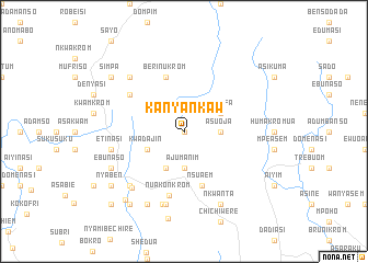 map of Kanyankaw