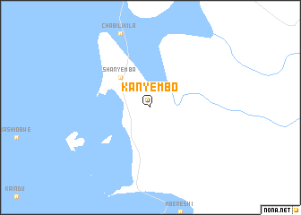 map of Kanyembo