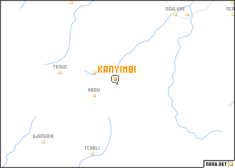 map of Kanyimbi