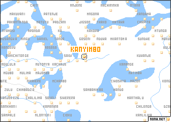 map of Kanyimbo