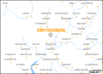 map of Ka-nyinchaung