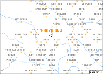 map of Kanyinngu