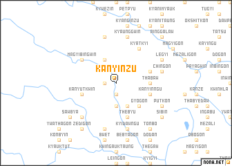 map of Kanyinzu