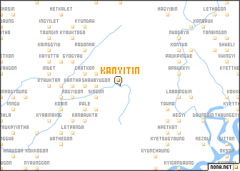 map of Kanyit-in
