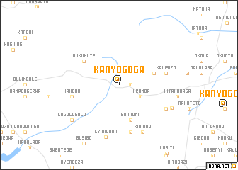 map of Kanyogoga