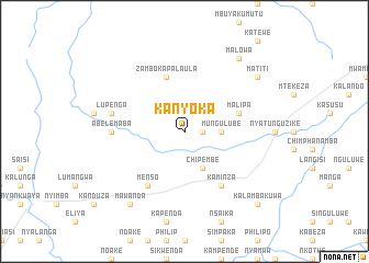 map of Kanyoka