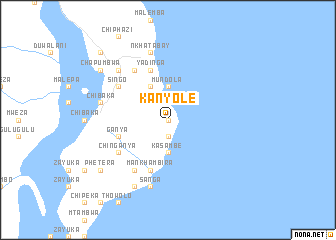 map of Kanyole