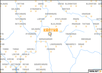 map of Kan-ywa