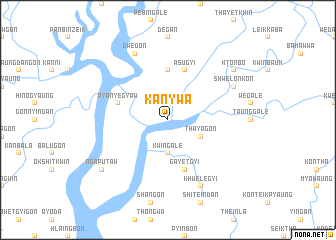 map of Kan-ywa