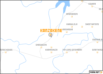 map of KaNzakene