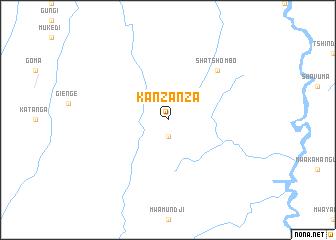 map of Kanzanza