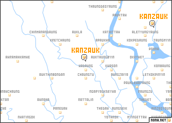 map of Kanzauk