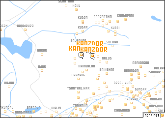 map of Kanzdor