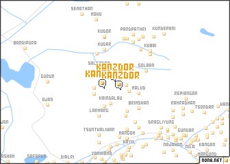 map of Kanzdor