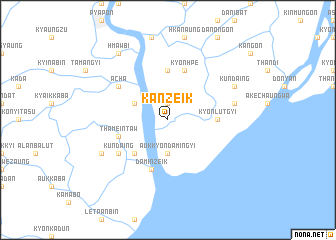 map of Kanzeik