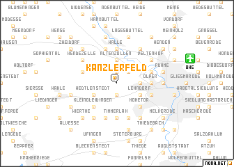 map of Kanzlerfeld