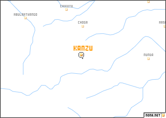 map of Kanzu