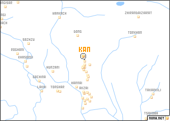 map of Kān