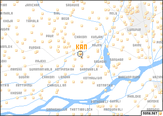 map of Kān