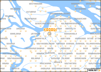 map of Kaoādi