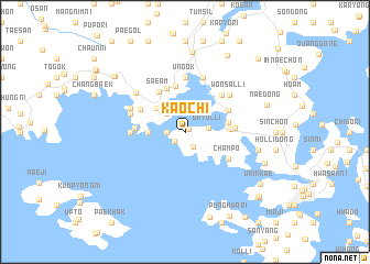 map of Kaoch\