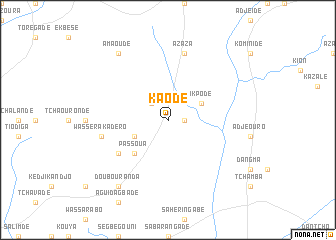 map of Kaodé