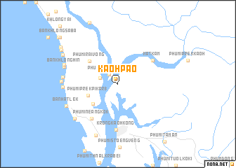 map of Kaôh Paô