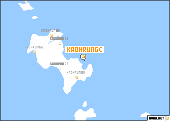 map of Kaôh Rŭng (2)