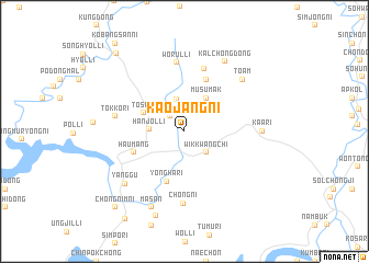 map of Kaojang-ni