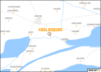 map of Kaolaoquan