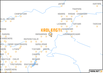 map of Kao-leng-ti