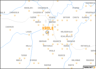 map of Kaole