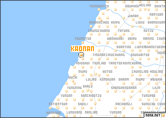 map of Kao-nan