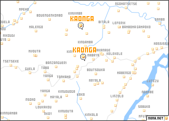 map of Kaonga