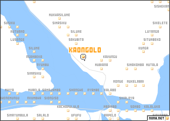 map of Kaongolo