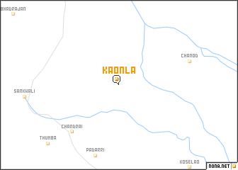 map of Kaonla