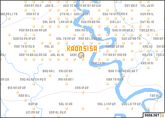 map of Kāonsisa