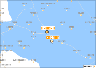 map of Kaoran