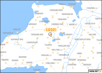 map of Kao-ri