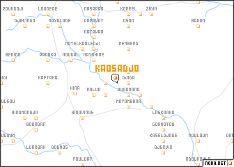 map of Kaosadjo