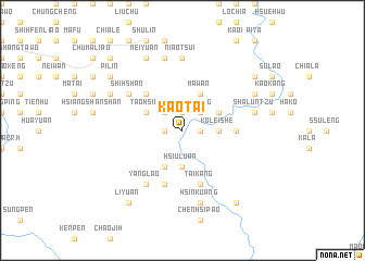 map of Kao-t\