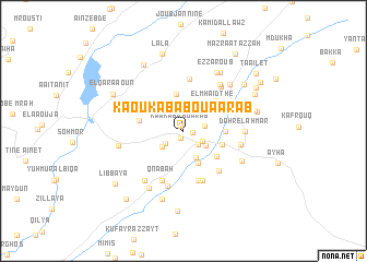 map of Kaoukaba Bou Aarab
