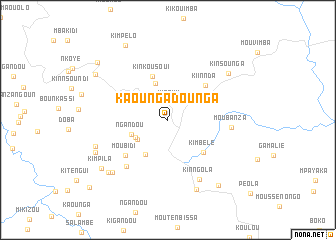 map of Kaounga Dounga